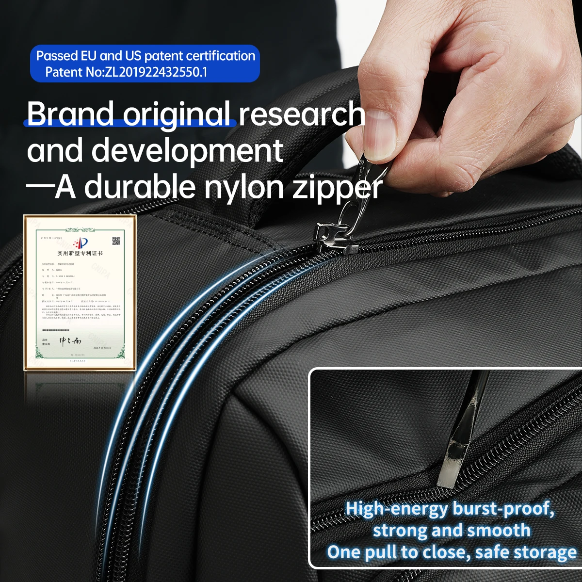 Tigernu New 15.6 17 inch Large capacity Laptop Backpack With shockproof  For Work Business Fashion Trend 2024 Backpack Best Gift 5