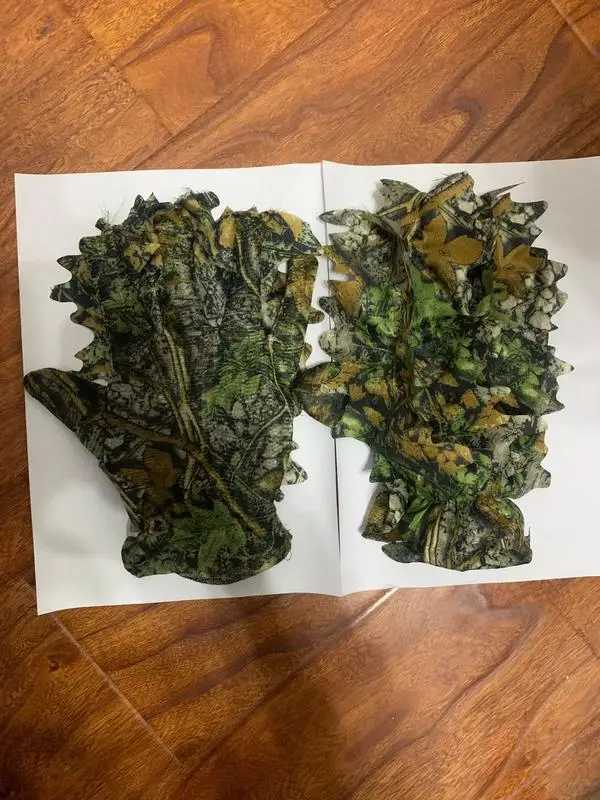 Hunting Accessories Ghillie Suit Gloves Headwear