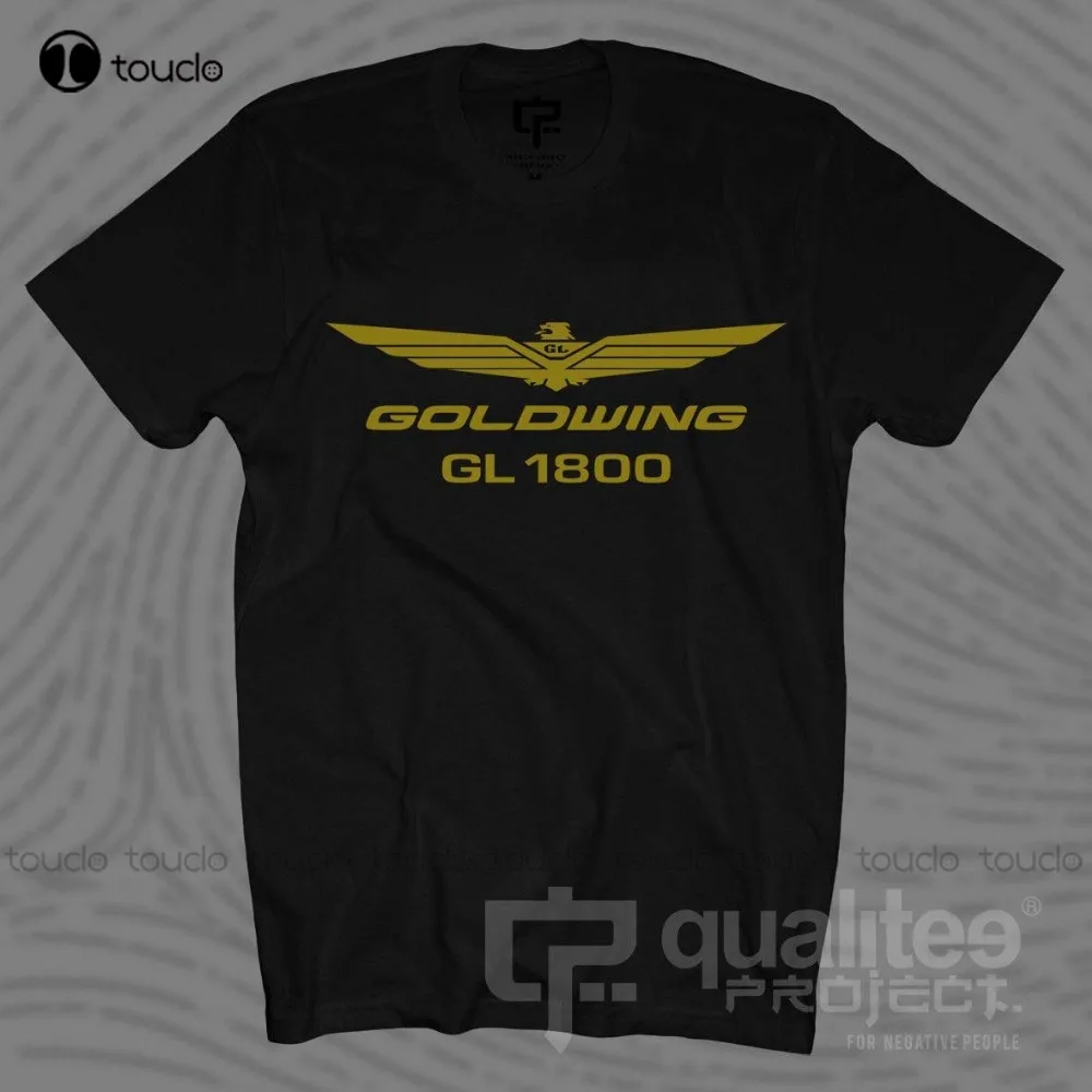 

New Hon Goldwing Gl 1800 Cc Bobber Motorcycle T-Shirt Short Sleevebrand Men'S Short Sleeve Tee Shirts Unisex Fashion Funny New