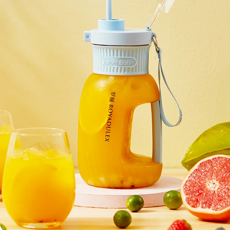 Portable Blender Bottle Electric Orange Juicer Cup Wireless Fresh Juice  Extractors Mixer Smoothie Citrus Squeezer Fruit Blender - AliExpress
