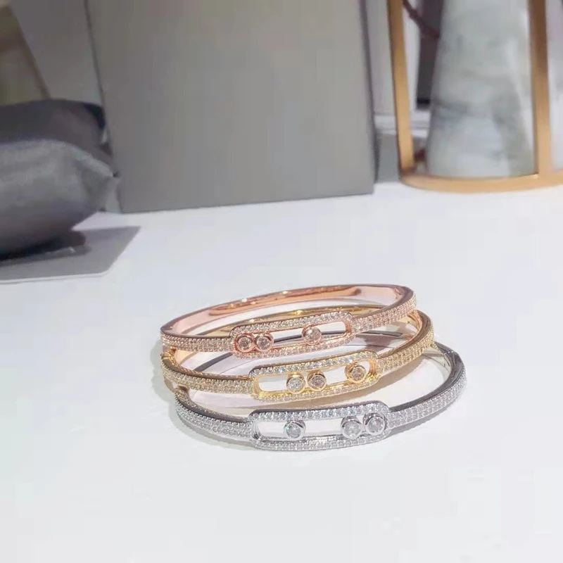 

New Fashion Mobile Zircon Bracelet Original High Quality Noble and Exquisite Women's Holiday Gift