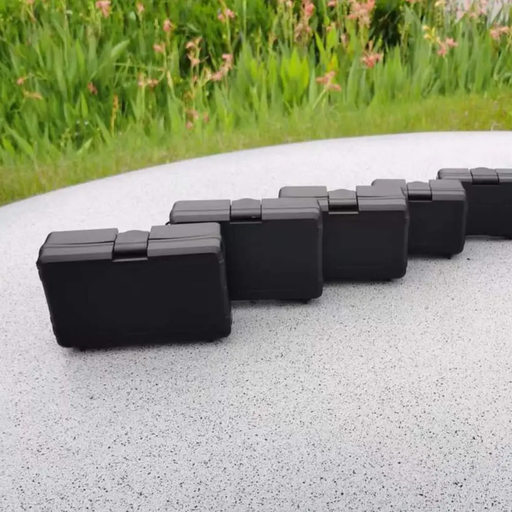 내구성 있는 부품 상자 플라스틱 공구함 다기능 공구 보관 가방 장비 상자 장비 공구 케이스