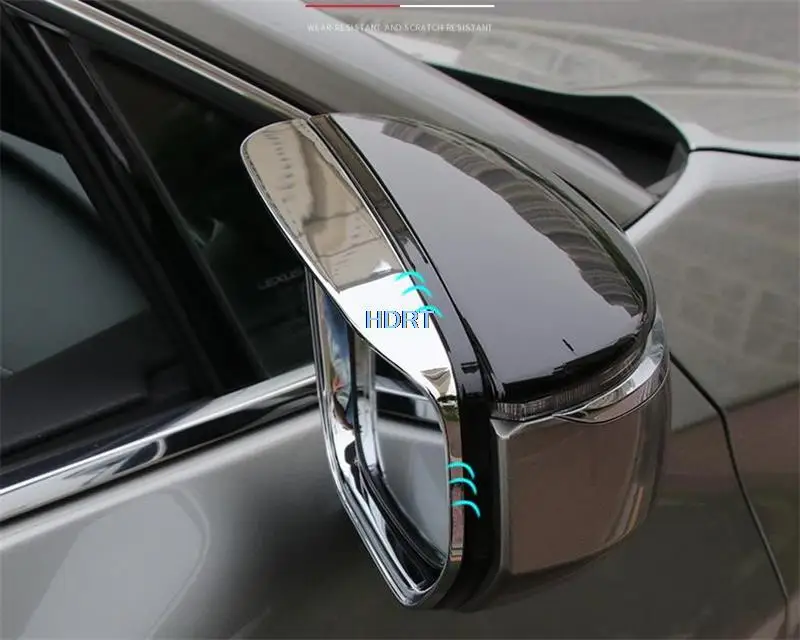 Lexus UX UX200 UX250h 2019 2020 2021 ڵ ĸ Rearview ABS ũ  ̷ Ʈ    Sun Visor Shade 2pcs