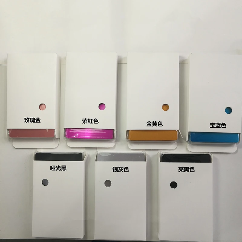 50 Pcs Blank Metal Business Card 0.2mm Thickness Aluminum Alloy Blanks Card DIY Laser Printing