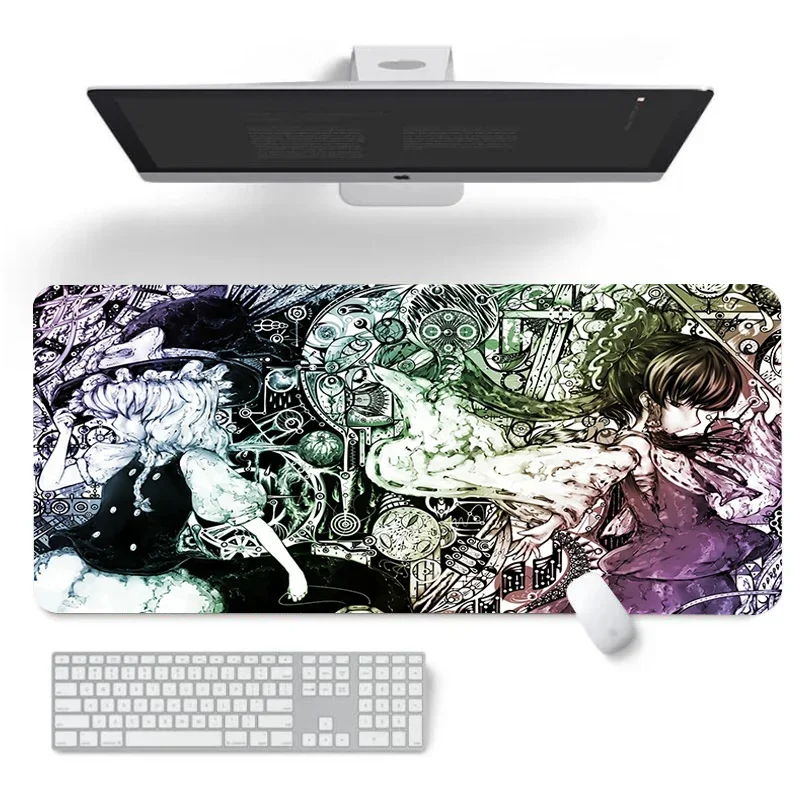 

Anime Mouse Pad 900 × 400 Touhou Project Xxl Mousepad Gamer Deskmat Computer Tables Desk Mats Keyboard Gaming Playmat Table Mat