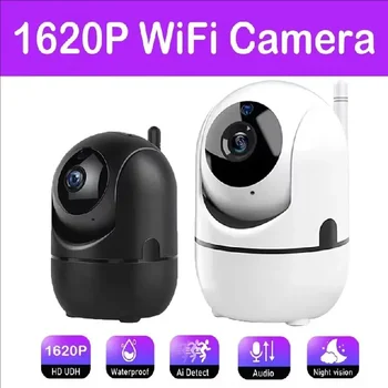 Telecamera IP Wi-Fi Smart Home con Tracciamento Automatico 1620P Visione Notturna Completa Rete Wireless CCTV Video Telecamera di Sicurezza per Bambini
