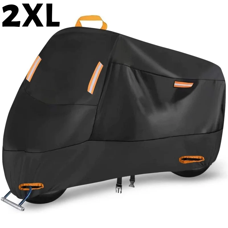 All-Weather Waterproof UV-Resistant Motorcycle Shelter Cover