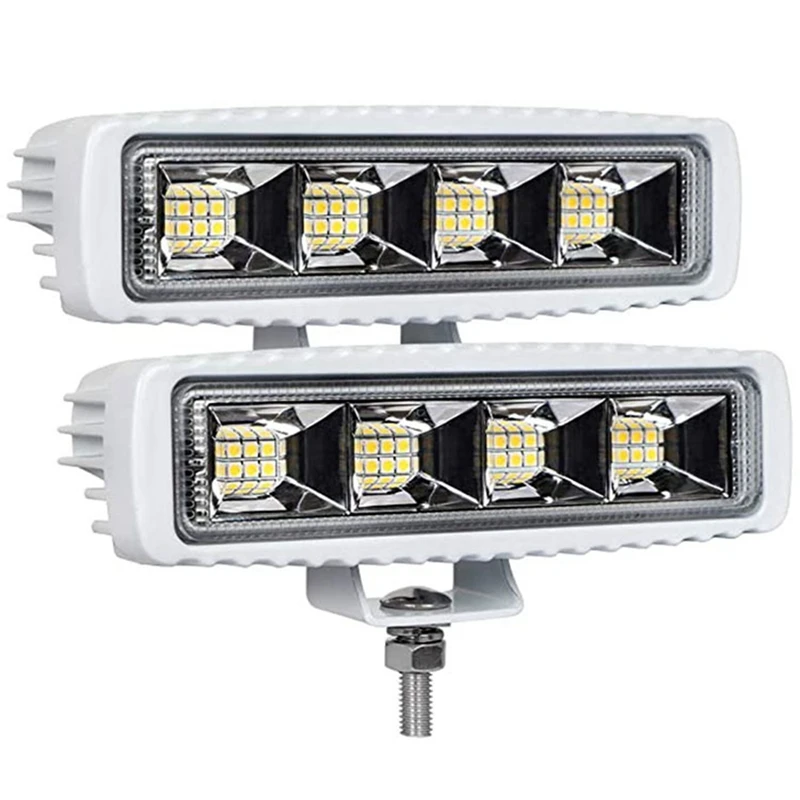 

2 шт./упаковка, водонепроницаемые фонари для лодки, 6,3 дюйма, 72 Вт, 12-60 в