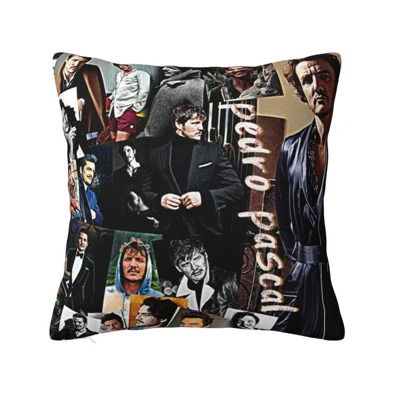 

Наволочка Педро Паскаль в скандинавском стиле, декоративная квадратная подушка под заказ, 45x45, для дивана