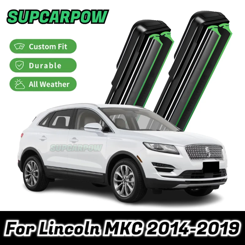 2pcsFrontWindshieldWiperBladesForLincolnMKC2014201920152016