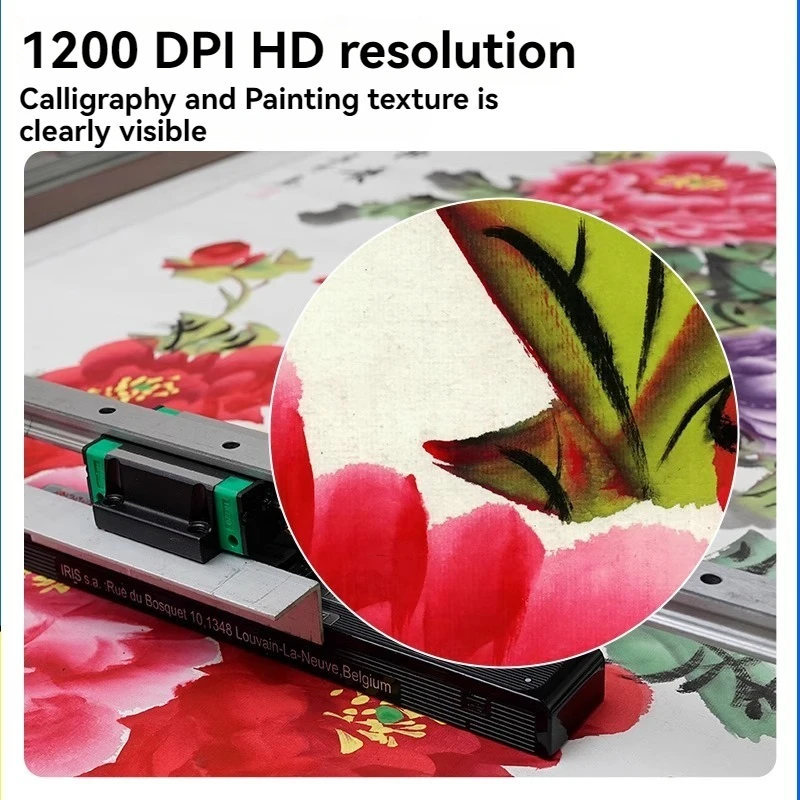Large Format Automatic Electric Track Scanner Portable HD Engineering Drawing Wallpaper Calligraphy Calligraphy Wood Stone