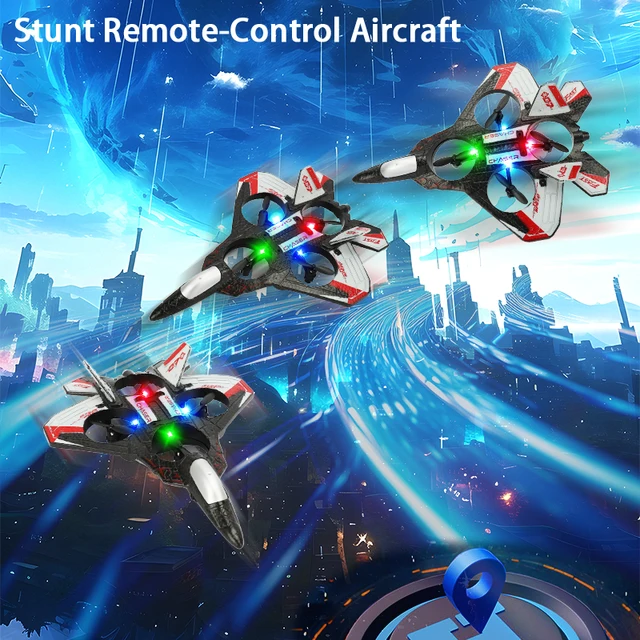 2.4G Remote Control Aircraft Gyroscope Stable Altitude RC Airplane Toy Foam Helicopter Plane for Boy Gifts 2