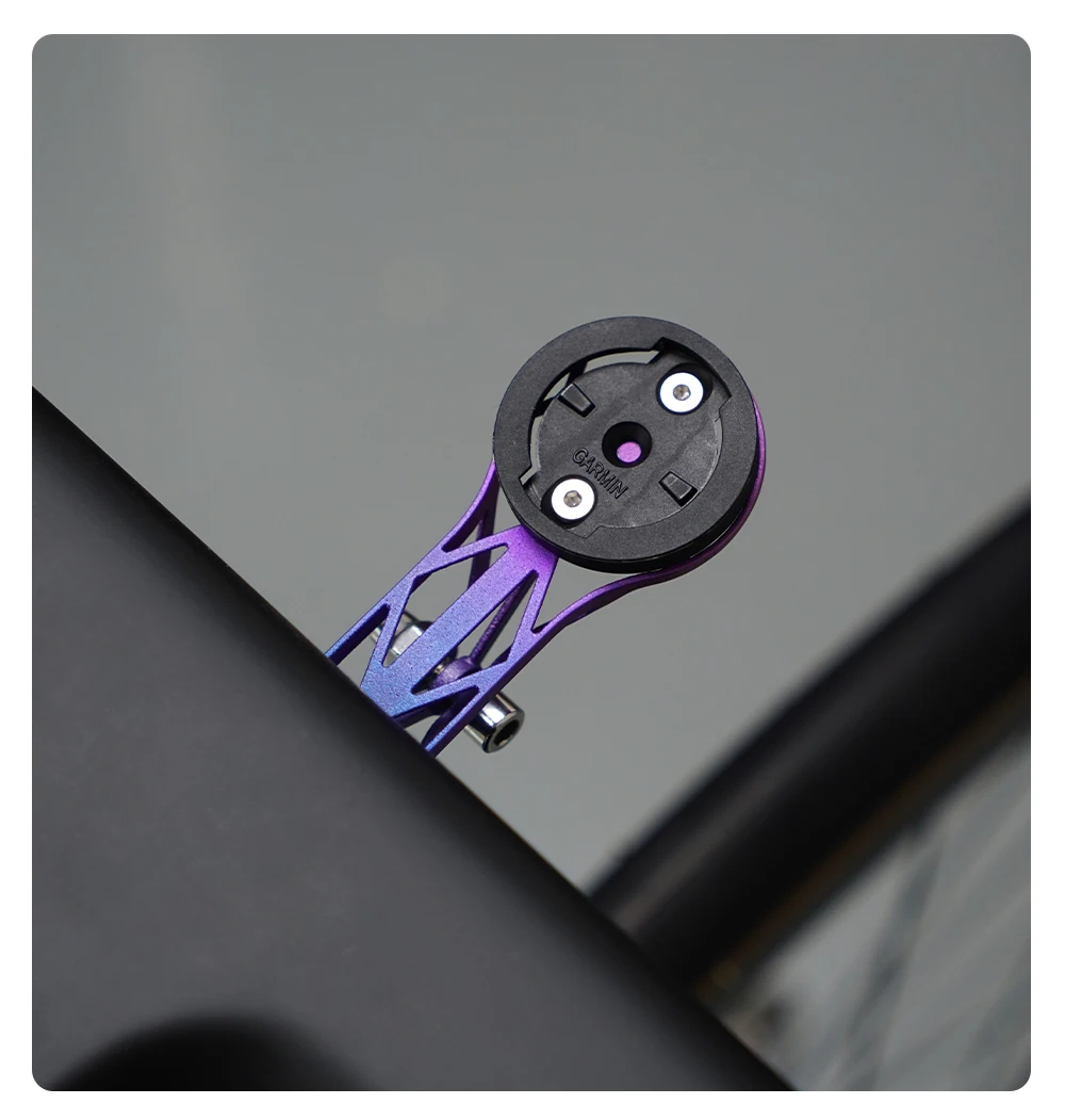 TOSEEK Titan-Legierung 3D-Gedruckte Fahrradcomputer-Halterung Fahrrad-Handyhalter Fahrradständer Wahoo Garmin Halterung – Detail 14