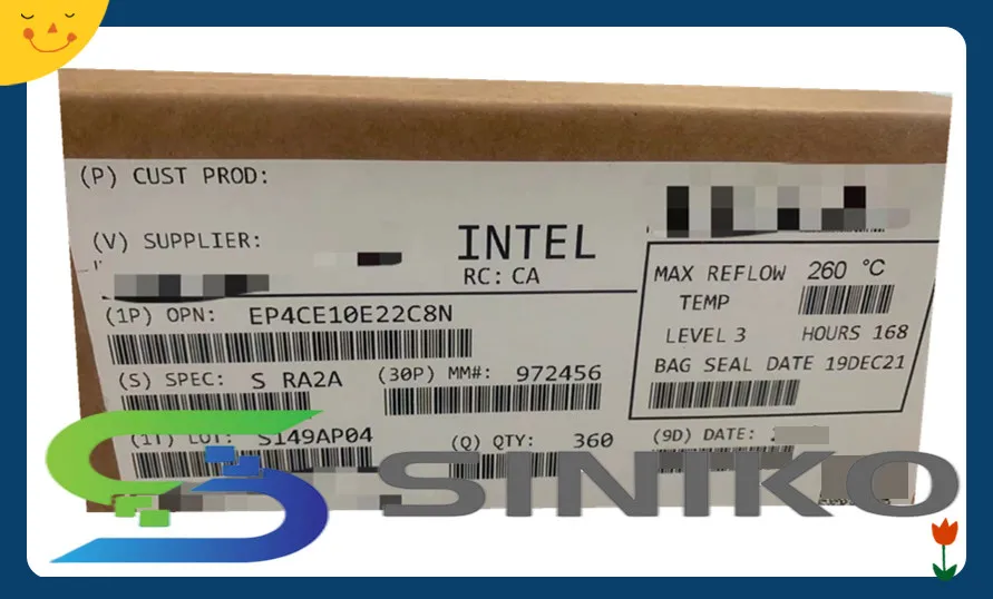 

EP4CE10E22C8N для Intel Chip, новая и оригинальная деталь оптом