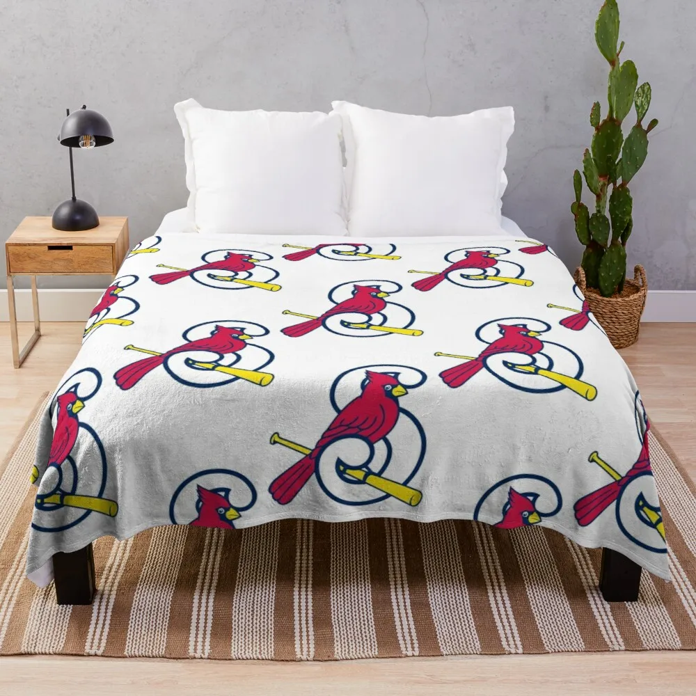 The Cardinals Essential Throw Blanket Decorative Sofa Blankets Custom Blanket five layer gauze blanket summer single double cotton throw blankets quilt bedspreads on the bed sofa cover blanket 200 230cm