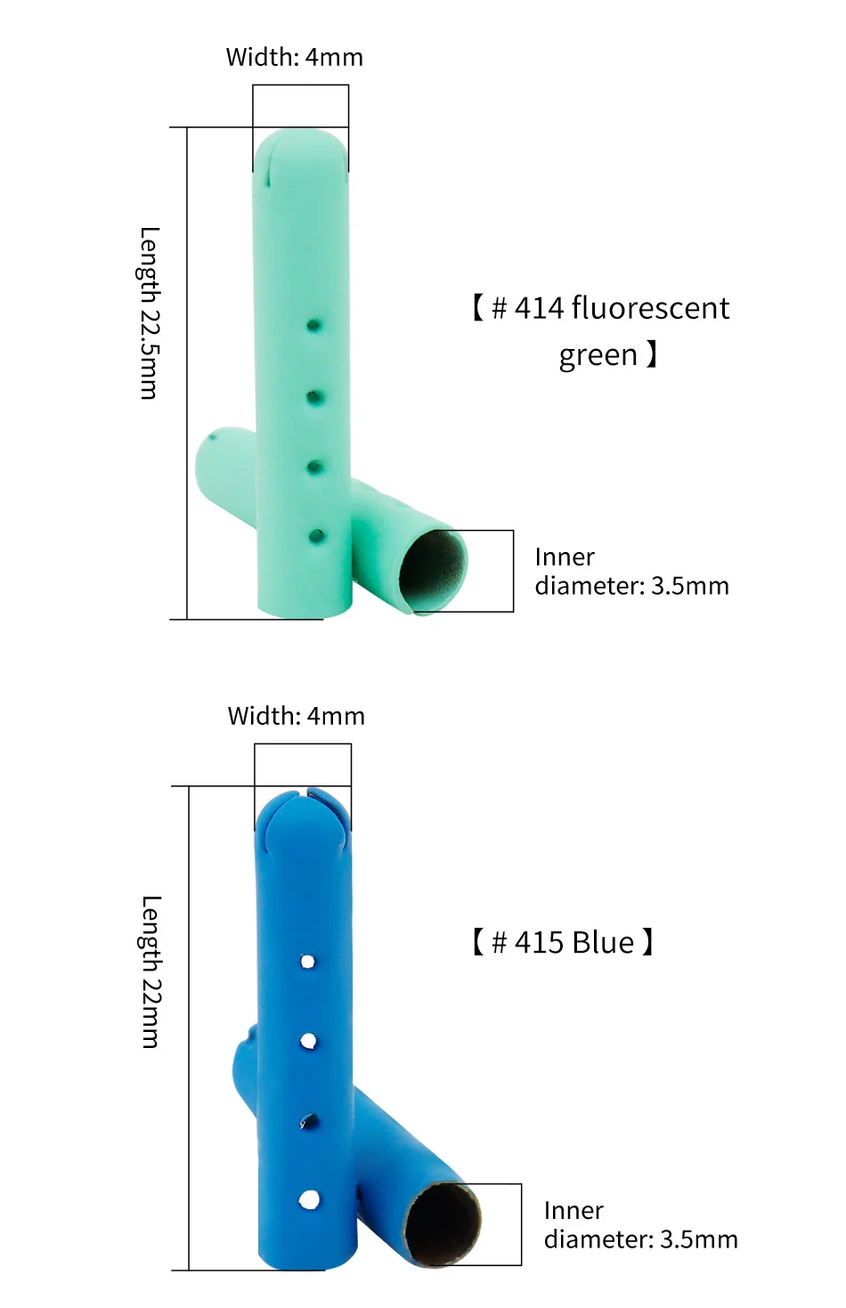 Weiou Schnürsenkel, 4 Stück/Lot, dekorative, geöffnete Mundspitzen, 22 mm x 4,5 mm x 4 mm, Hautgefühl, bemalte Metall-Aglets-Saiten, Permium-Zubehör – Detail 11