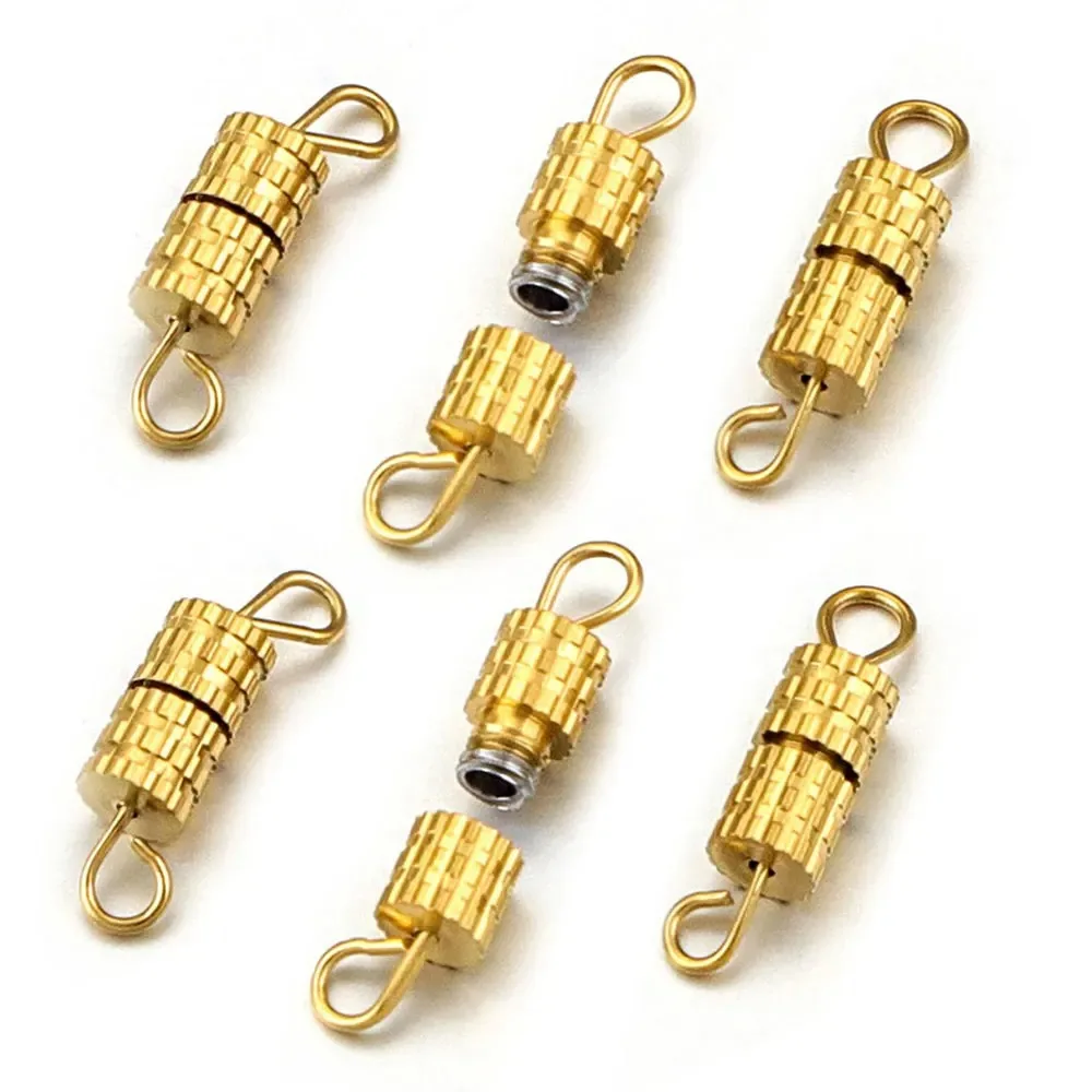 DIY handmade spiral bracelet necklace connection buckle 1