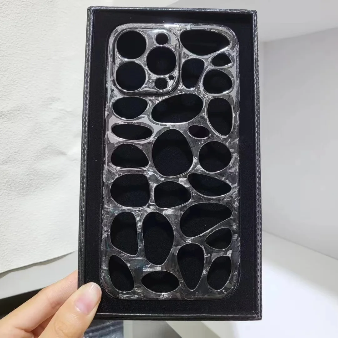 Carbon Fiber Case for iphone 14pro max irregularly Lightweight