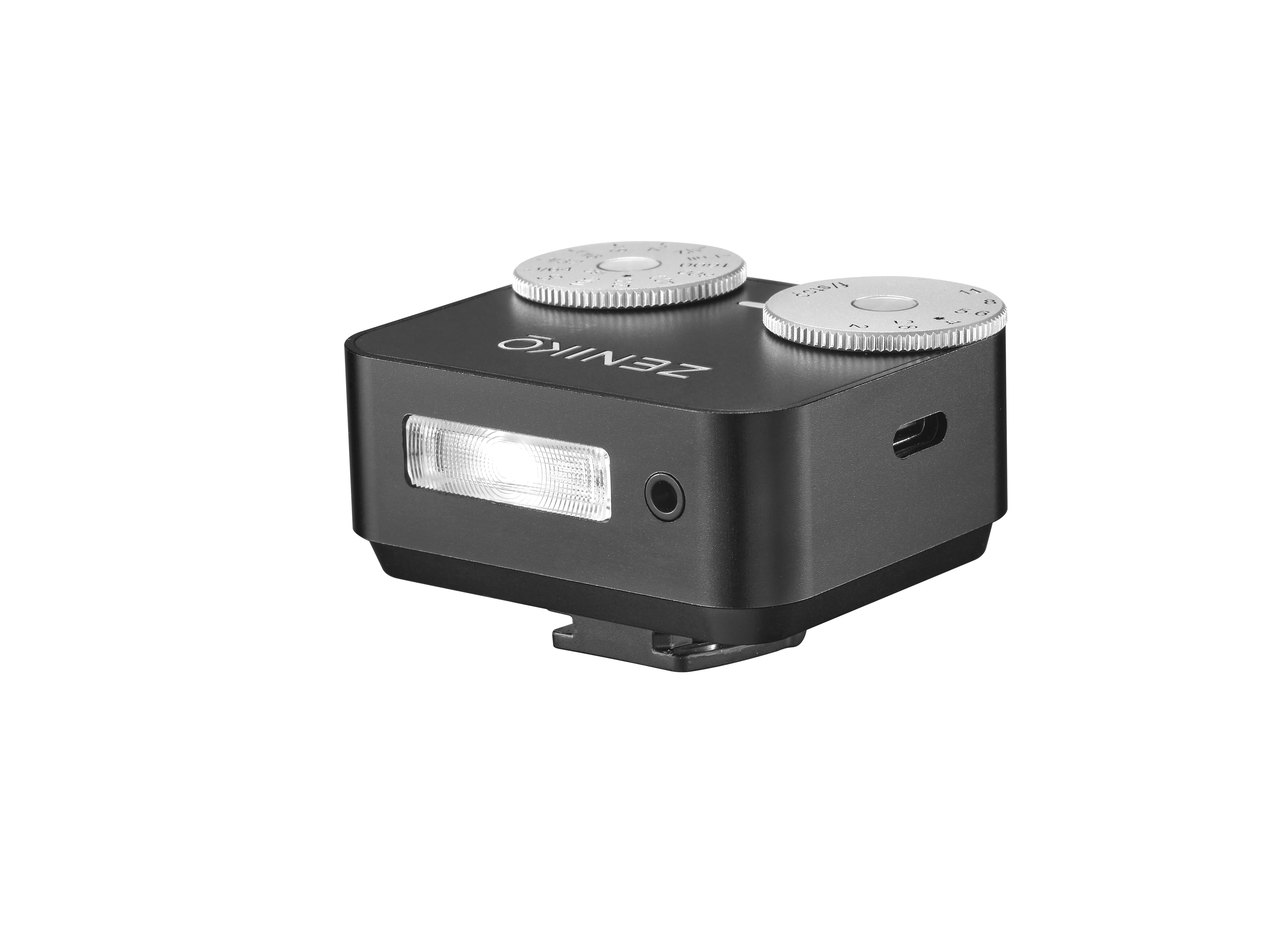 ZENIKO ZA12 Dual Dial Retro Mini Rechargeable Camera Flash Light