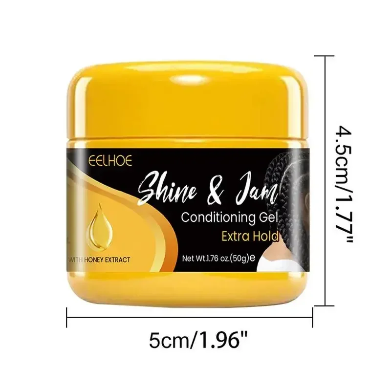 Castor Braid Gel Braid Gel 50g Hair Braiding Gel Styling Control Smooth Long Lasting Styling Braiding Gel Tames Frizz Edges Hair Twist Wax