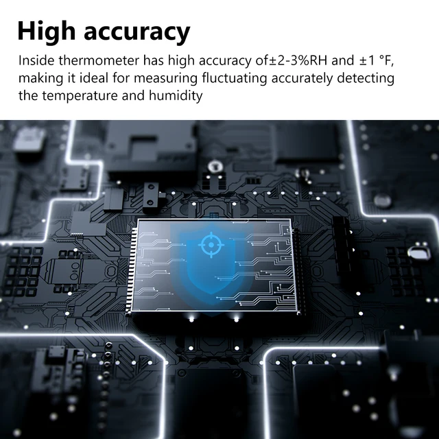 IMOU WiFi Smart Zigebee 3.0 Temperature and Humidity Sensor LCD Screen History Record Smart Home Security Remote Control 3
