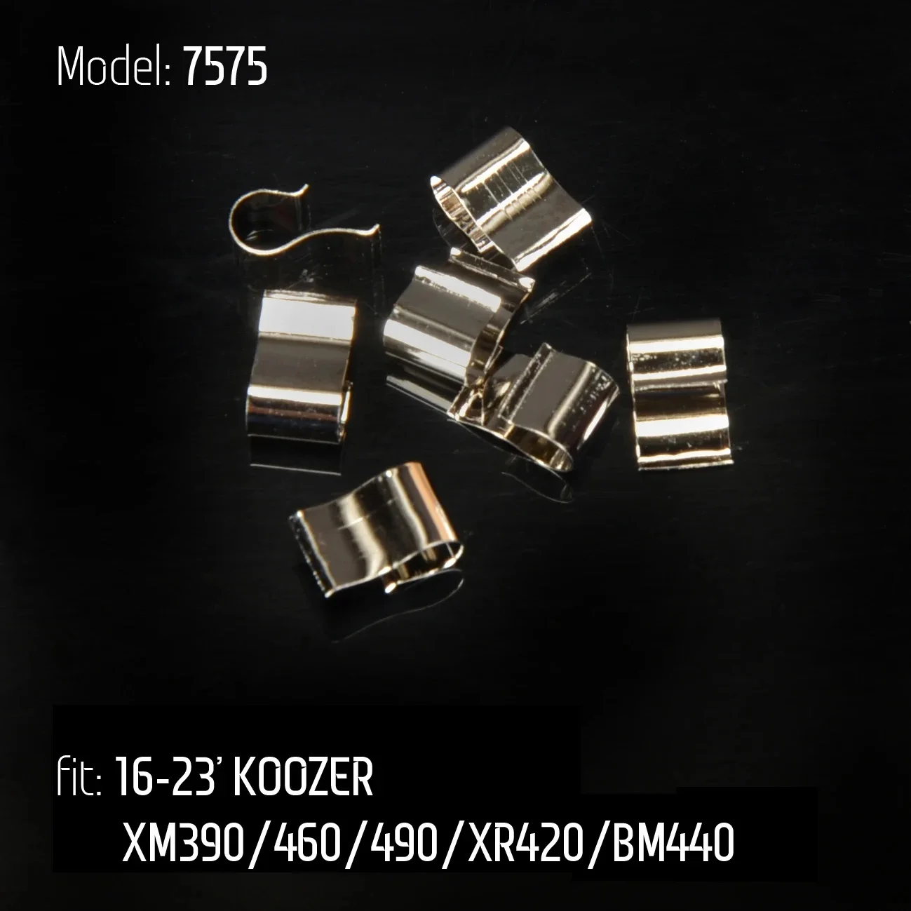 6pcs springs silver