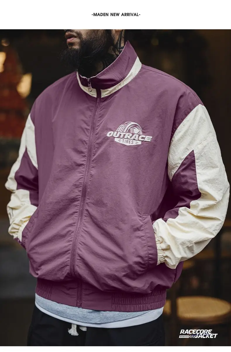 Maden Vintage Splice Racing Jacke Herren