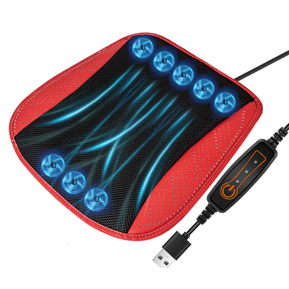 funda para asiento de carro con ventilador USB, asiento de ventilación de soplado rápido, refrigeración, asiento de coche refrigerado » funda para asiento de carro con ventilador USB