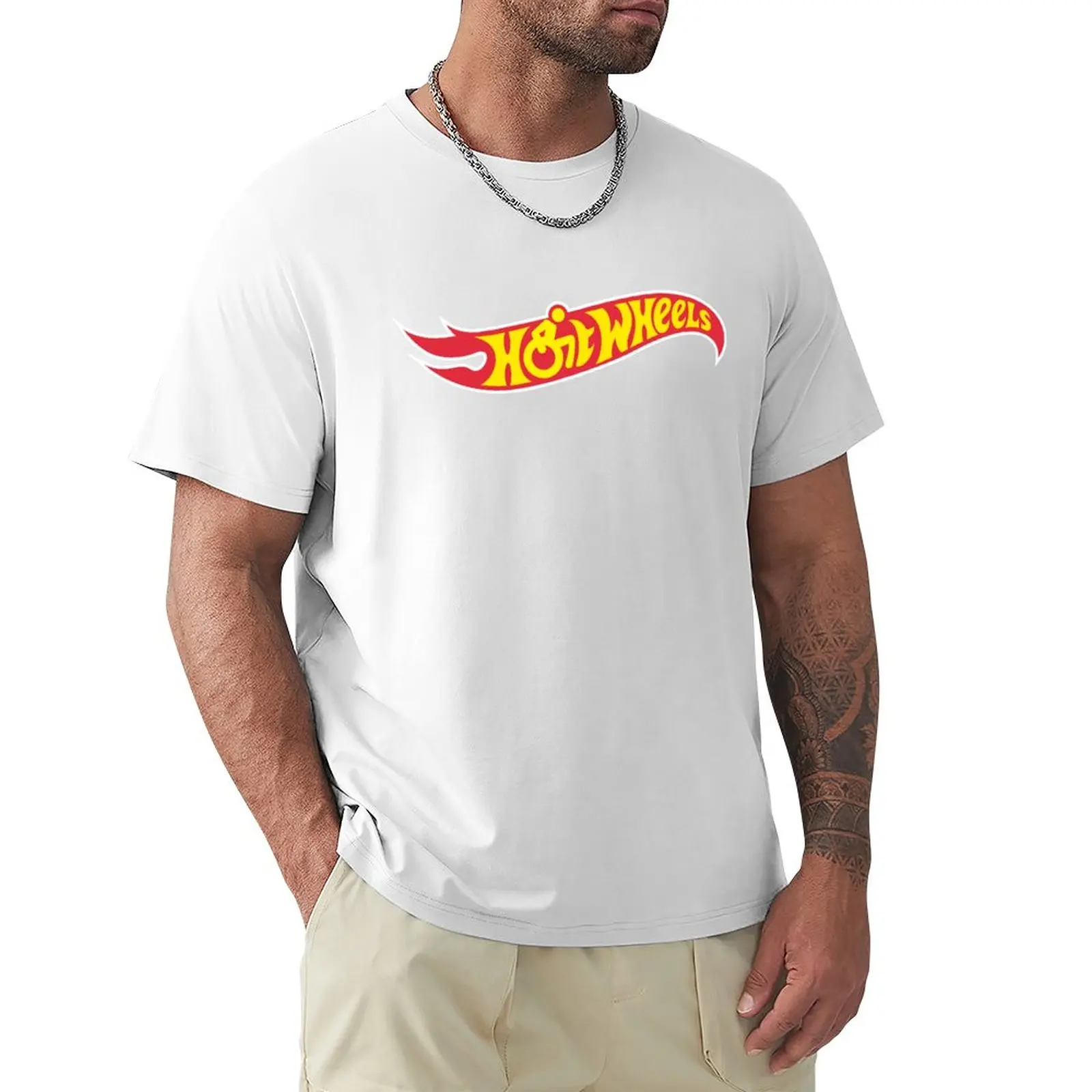 Hotwheels On Wheels T-Shirt Sublime Hippie Clothes Magliette In Cotone Da Uomo