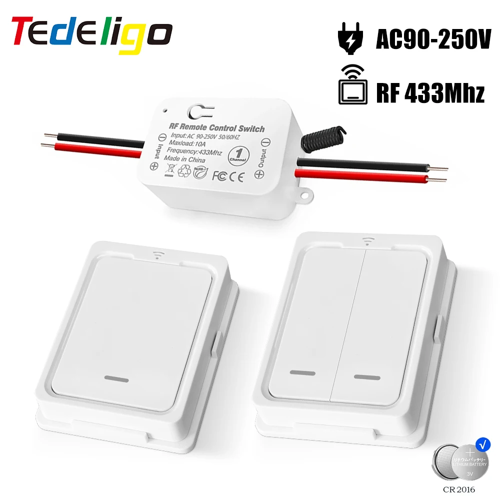 RF433-Wireless-Light-Switch-1-2Gang-Wall-Panel-Switch-with-Remote ...