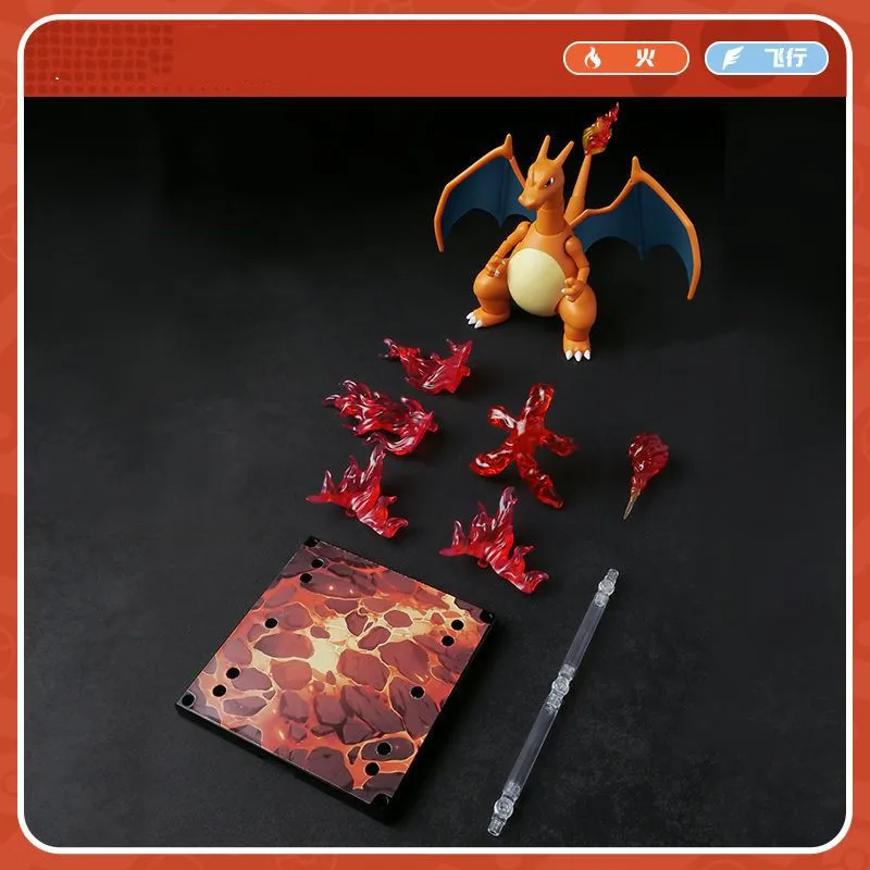 中国限定　ポケモン　￼リザードン　ケッコウガ　フィギュア　ブロック　セット￼ 中国限定 ポケモン ￼リザードン ケッコウガ フィギュア