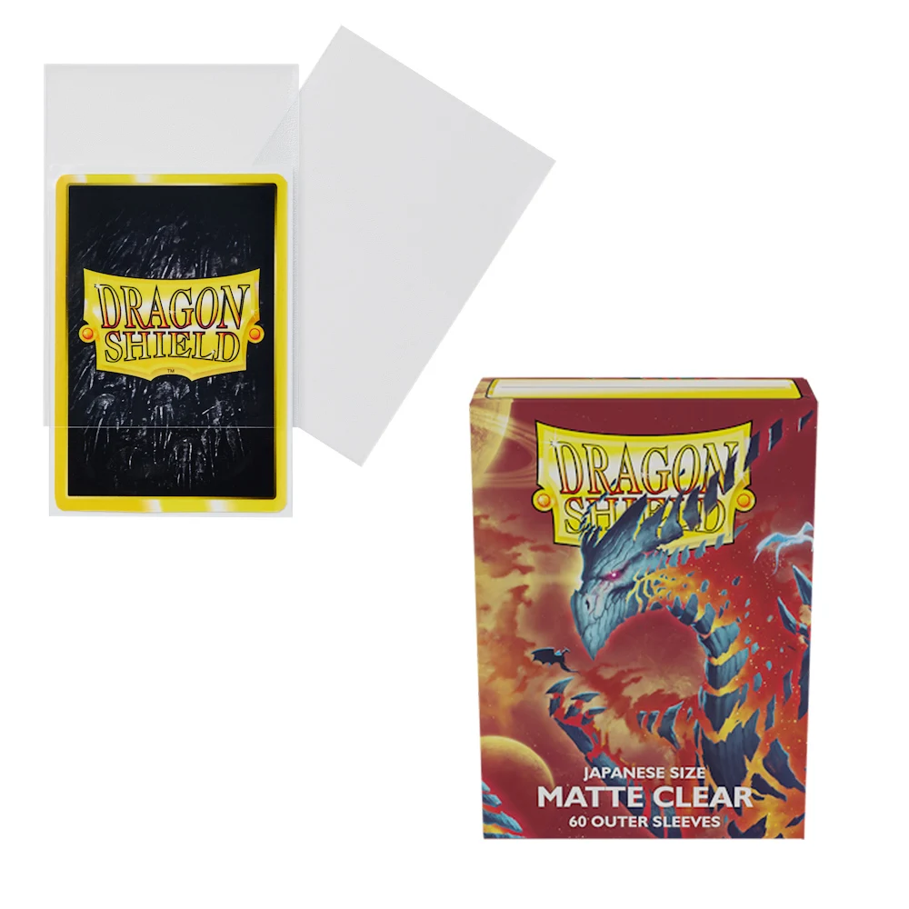 Dragon Shield Card Protectors Sleeves 60ct for YGO Game Cards