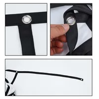 Thinyo Foldable portable extended sidebands for indoor and outdoor use polyester soft projection screen 60 72 84 100 120 150inch - Image 6