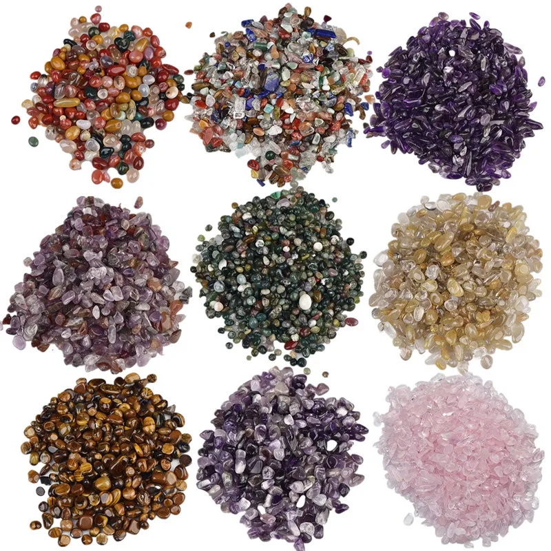 Natural Polished Quartz & Crystal Gemstone Collection - 100g Assorted Bulk Stones