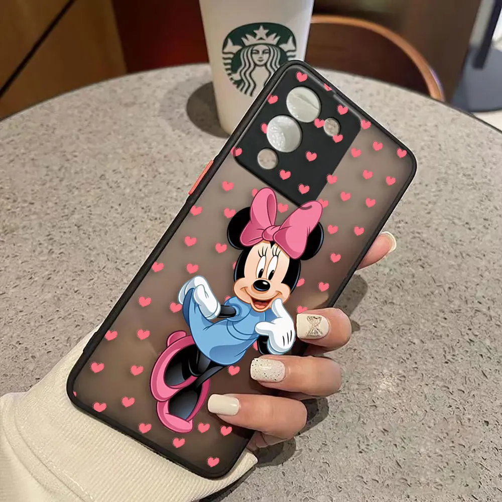 thumbnail image 1 of Funda mate para infinix NOTE 12 G96 11 10 8I 8 7 SMART 4 SPARK 8 8P 5 6 PRO S5 Funda Shell Mickey Minnie Mouse Anime dibujos animados, 1 of 5