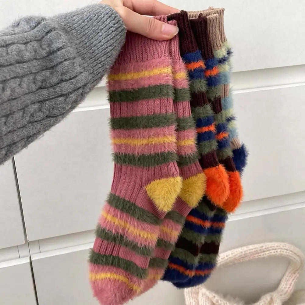 

Женские носки, эластичные Нескользящие хлопковые носки до щиколотки на осень и зиму