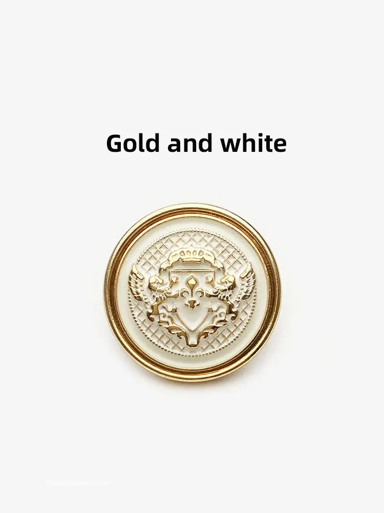 Bottoni Metallici Vintage Stile Britannico Con Aquila Goffrata – 15mm A 25mm – Confezione Da 10 Per Maglioni E Cappotti