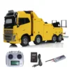Toys 1/14 8x4 RC Wrecker Tow Truck 56362 TOUCAN DIY Painted Finished Rescue Car FH16 Electric Recovery Vehicles Model THZH1894 1