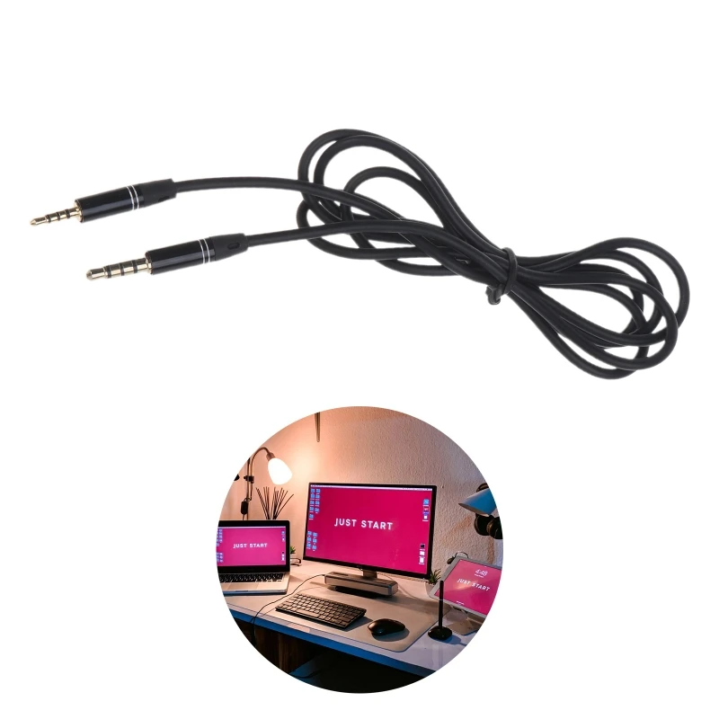 3.5mm  ̺ - 2.5mm TRRS ׷   ݵ  Ŀ, ̾ ڵ ÷ ̺
