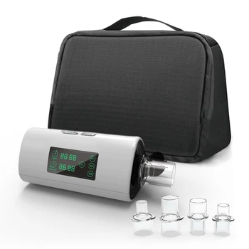 휴대용 CPAP 호흡기 오존 클리너 공기 청정기, 3 가지 모드 환풍기, 소독 기계, 수면 보조 호흡 소독제