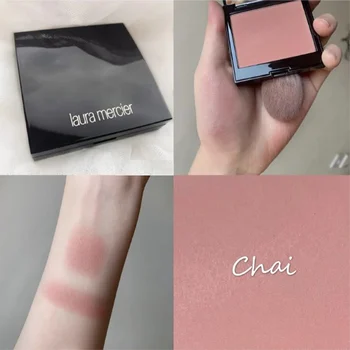 Laura Mercier 단색 파우더 블러셔, 로즈 진저 퍼시스턴트 하이라이트 파우더 블러셔, 매트 바이탈리티 루즈, 신제품