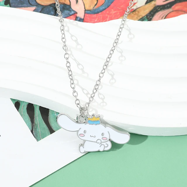 Anime 산리오 Cinnamoroll Necklace Kawaii Sanrio Necklace Pendant