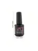 15ml 6pcs/box top coat base coat with JR private label long lasting strengthen bling nail gel top and base coat nail polish 5