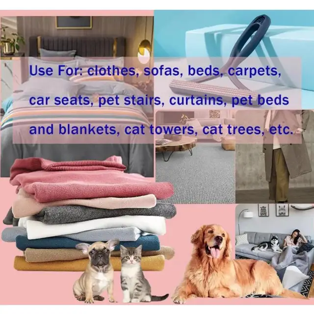 Silicone Pet Hair Remover Tool 5