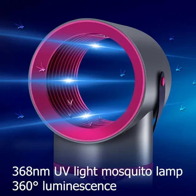 368Nm Elektromos Fizikai Néma Beltéri Rovarcsapda Anti Szúnyoglámpa - Image 5