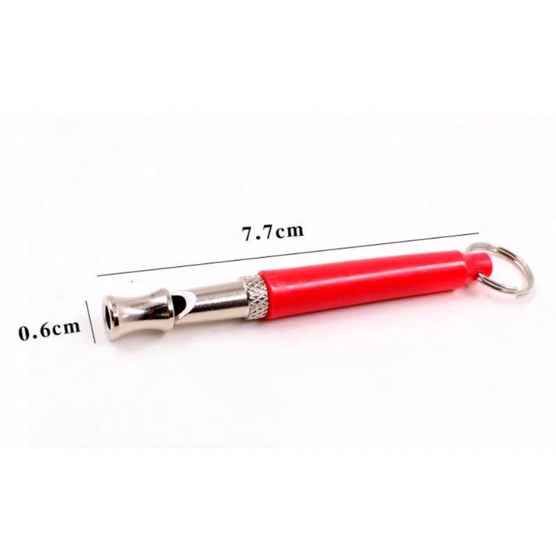 Pet Dog Cat Two-tone Ultrasonic Flute Dog Whistle Pet Puppy Animal Obedience Training Sound Whistle 1pcs