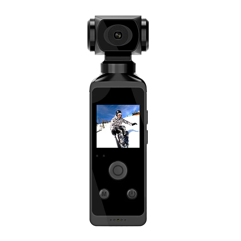 4K Pocket Action Camera HD LCD Screen 270° Rotatable Wifi Mini Sports