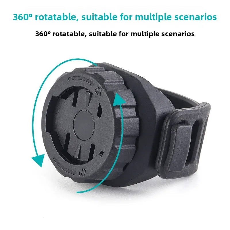 Bike Handlebar Computer Holder Multifunctional Bicycle Computer Mount 360° Rotation MTB Road Bike Stopwatch Bracket for Garmin