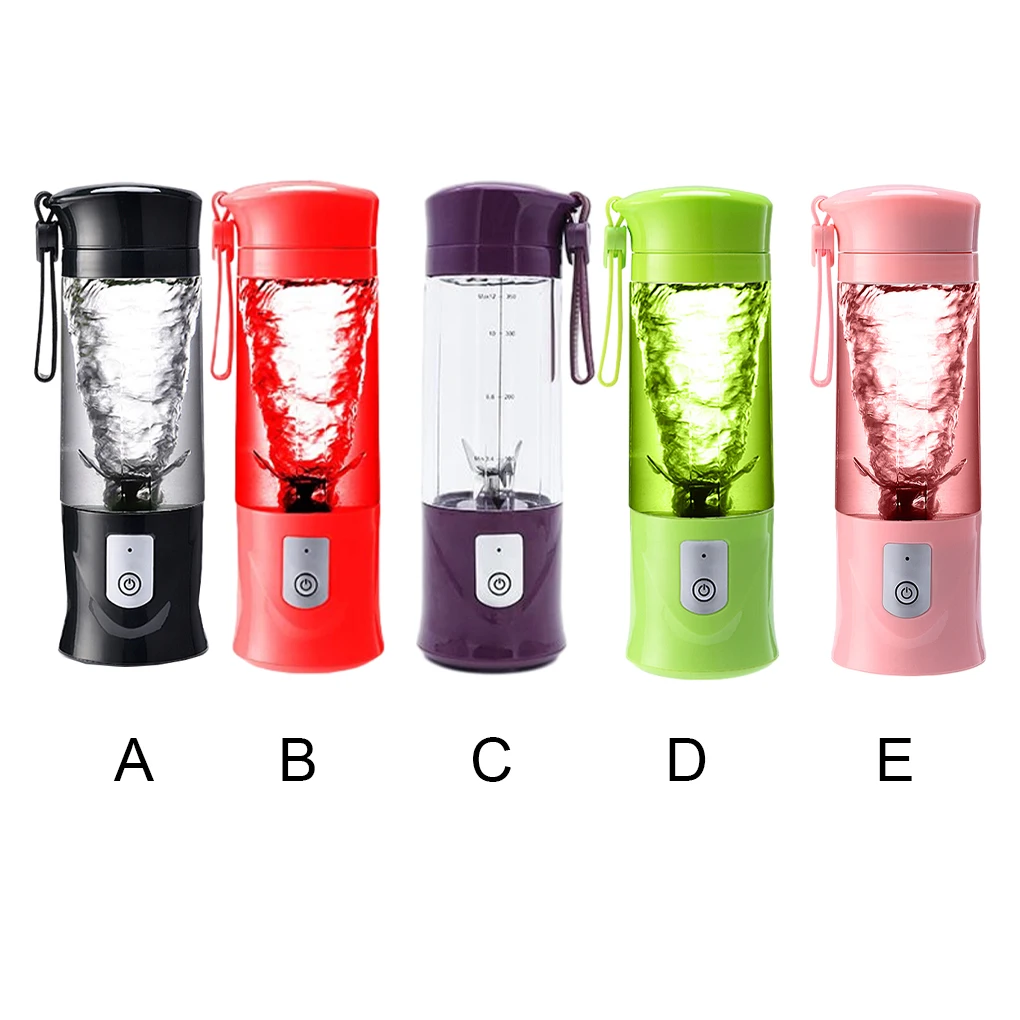 Electric Juicer Household Fast Speed Blender Cup Traveling Fitness Portable Cordless Juice Maker Kitchen Gadget Purple 6