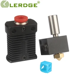 LERDGE 3D Printer Parts Full Metal J-head HS Hotend MK8 Extruder Kit For CR-10 CR-10S V6 Bowden Extruder 1.75 0.4MM Nozzle